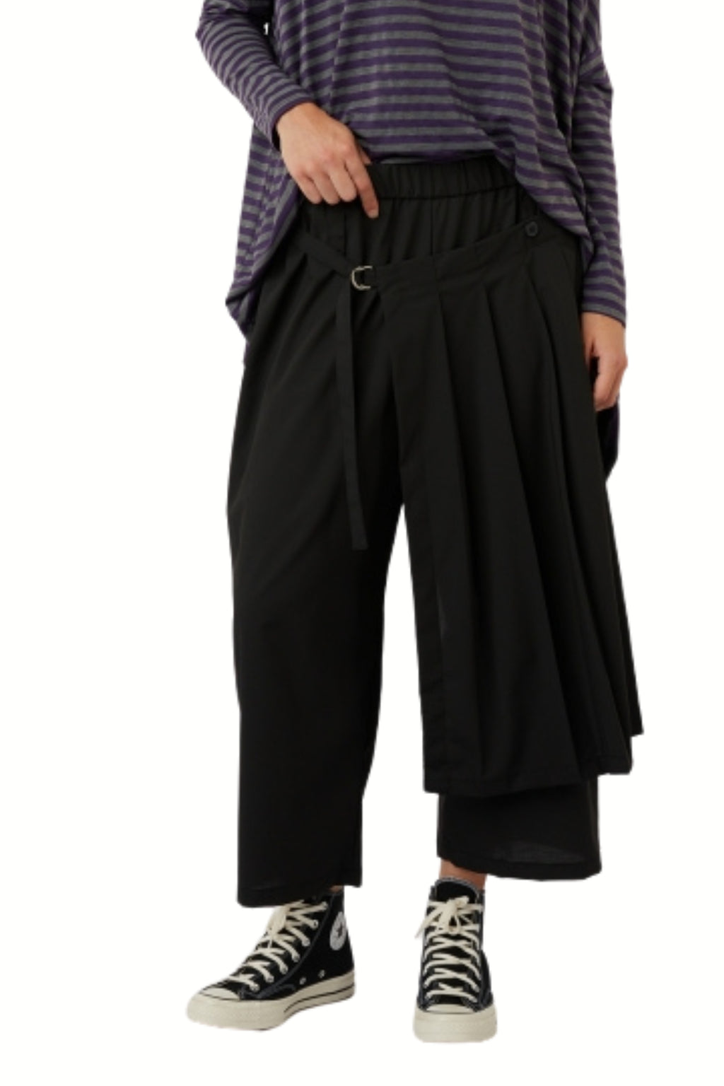 Pantalón Efecto Pareo Plisado - Wendy Trendy