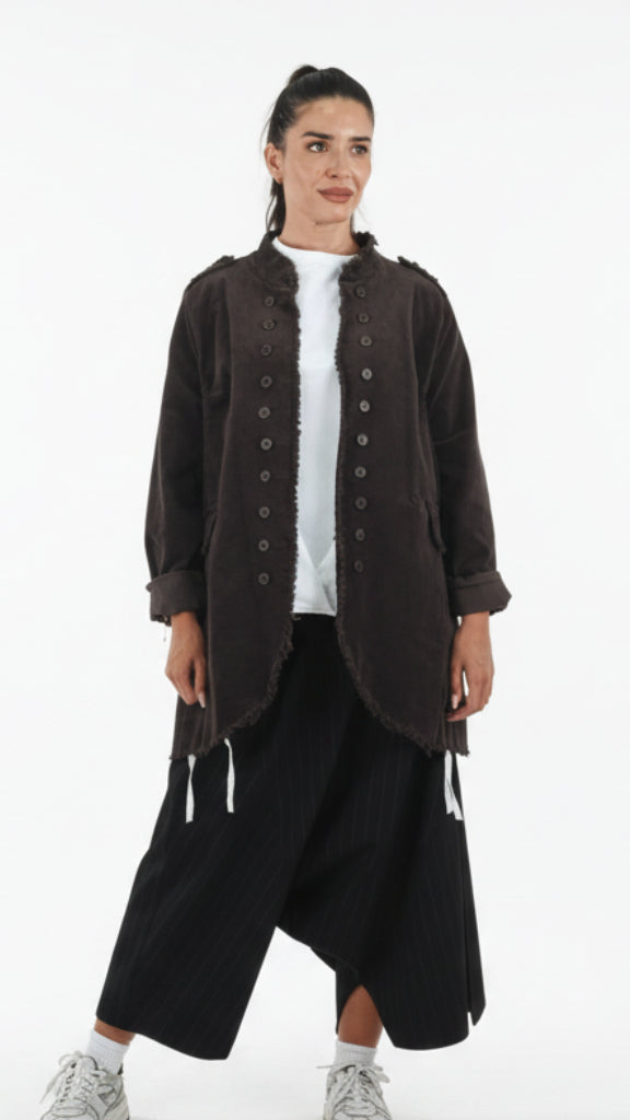 Chaqueta Wendy Trendy de Doble Hilera de Botones