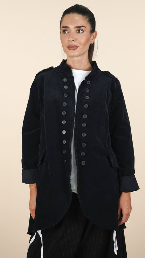 Chaqueta Wendy Trendy de Doble Hilera de Botones