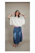 Blusa Manga Murciélago Coulisse Ajustable | Wendy Trendy