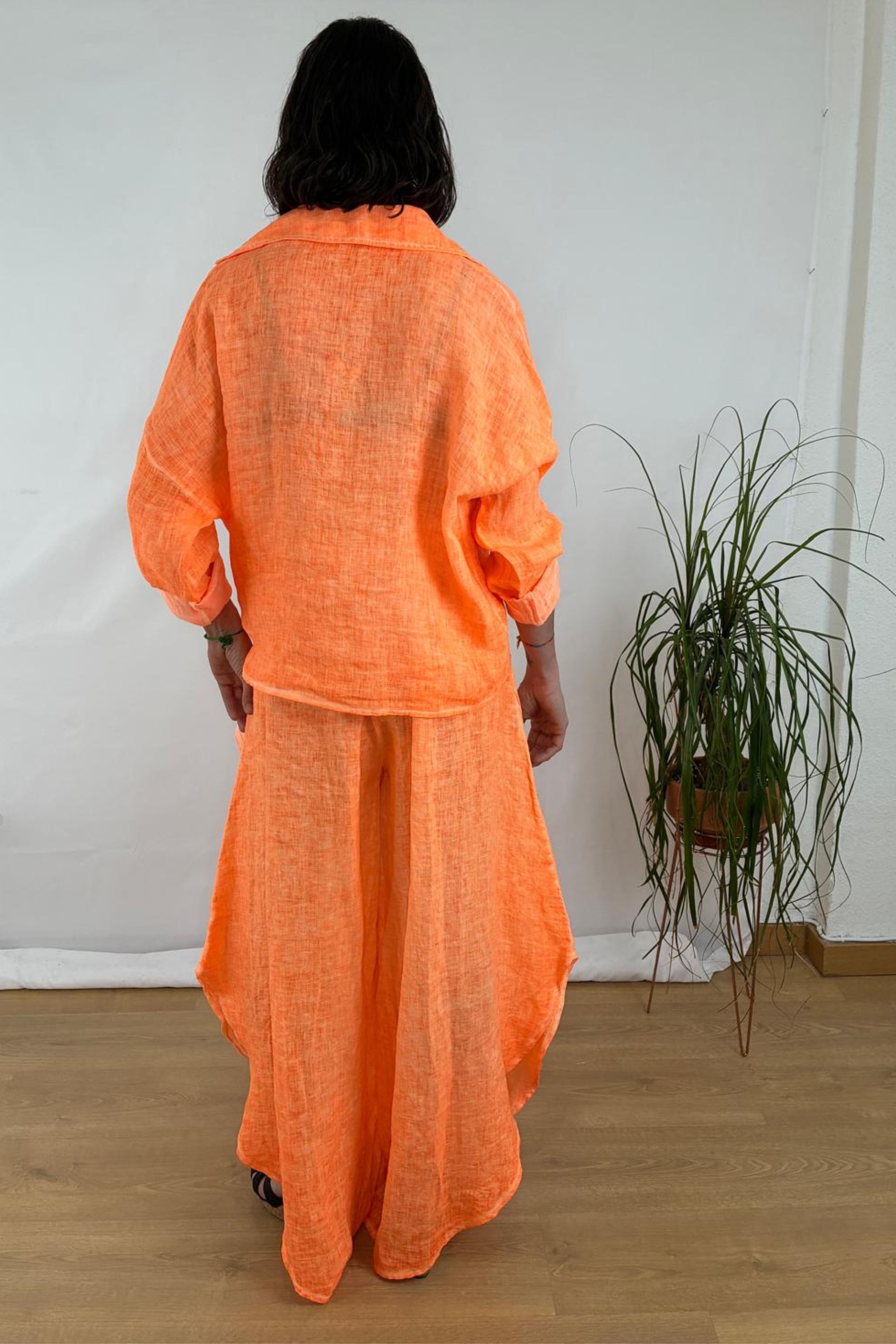 Camisa Lino 100% Lazo