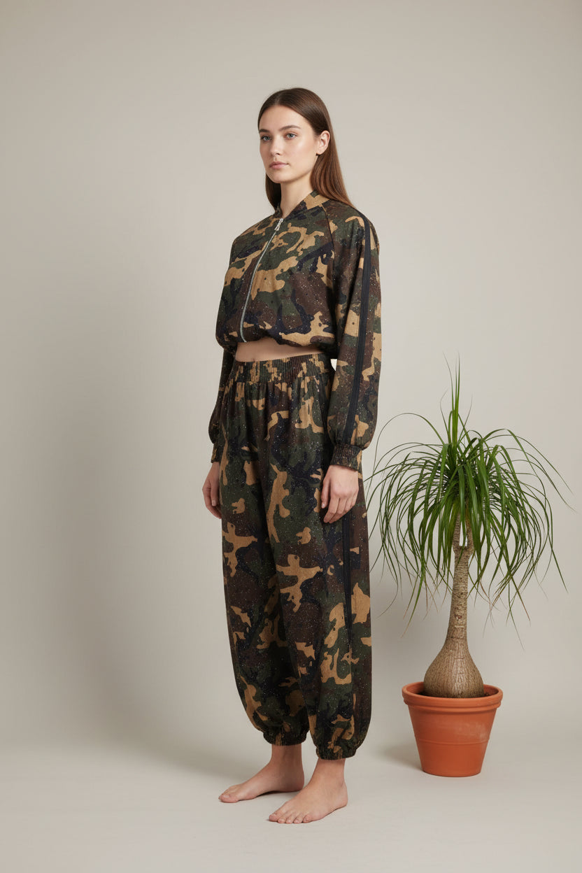 Conjunto JOT Milano Camuflaje Glitter