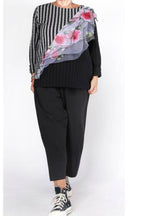 Top Wendy Trendy Rayas Tul Flores