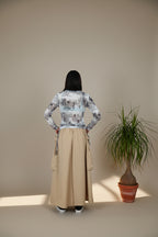 Pantalón Palazzo Cargo Bolsillos