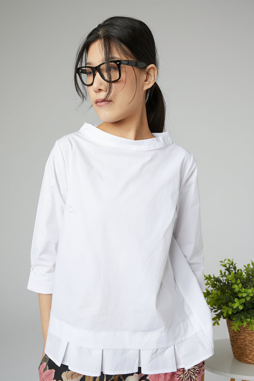 Blusa Bajo Plisado