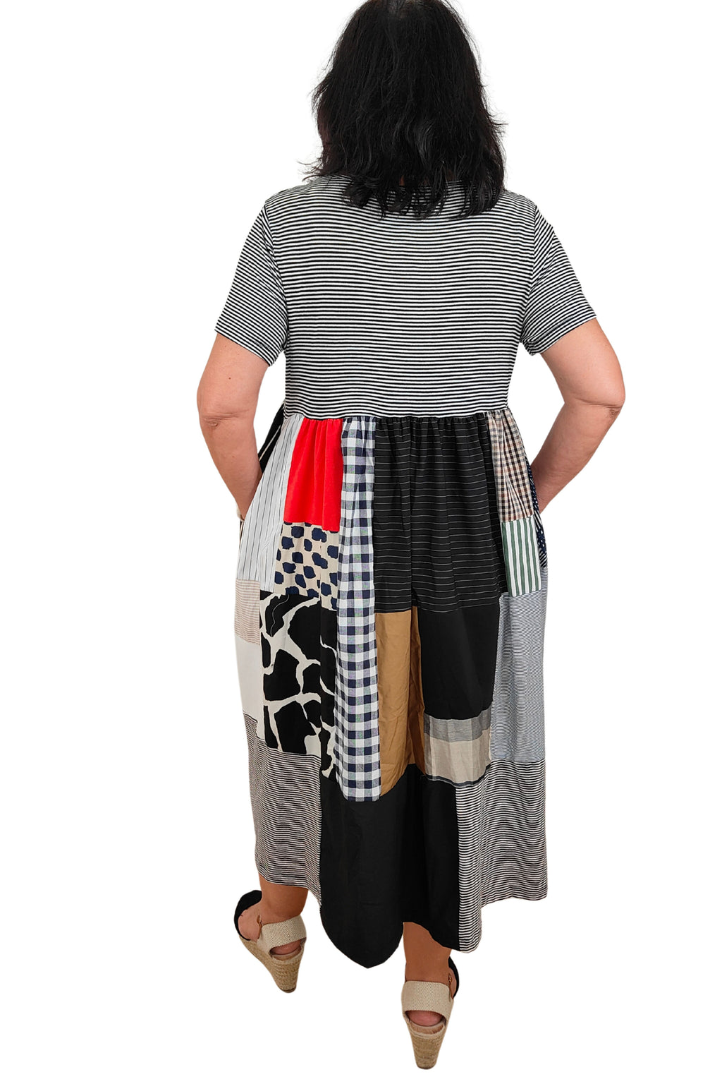 Vestido Patchwork Wendy Trendy