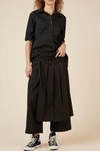 Pantalon avec Jupe Superposée Wendy Trendy Rayure Diplomate