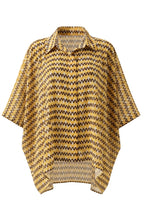 Camisa Oversize Zigzag
