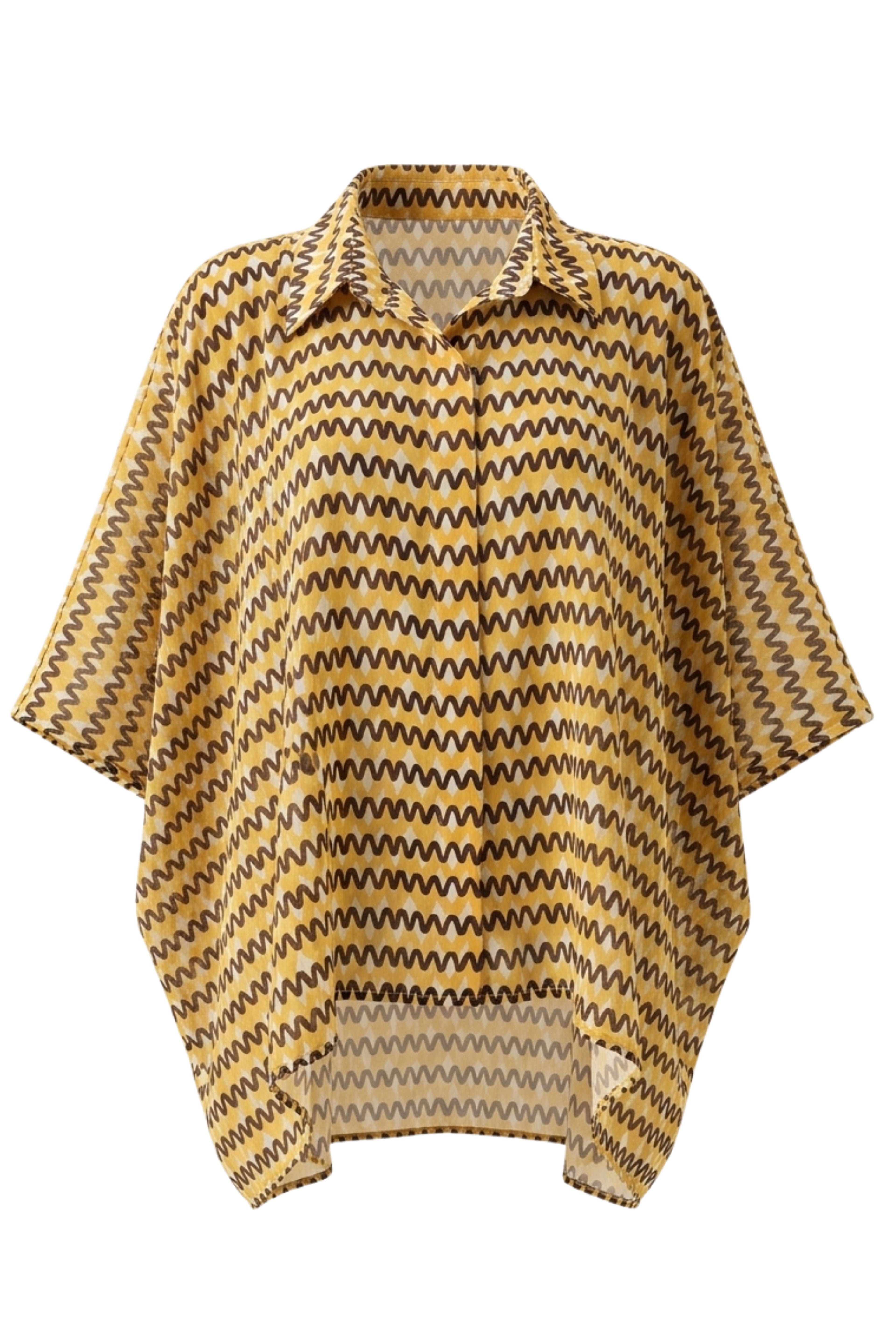 Camisa Oversize Zigzag