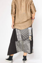 Falda Wendy Trendy Patchwork Única