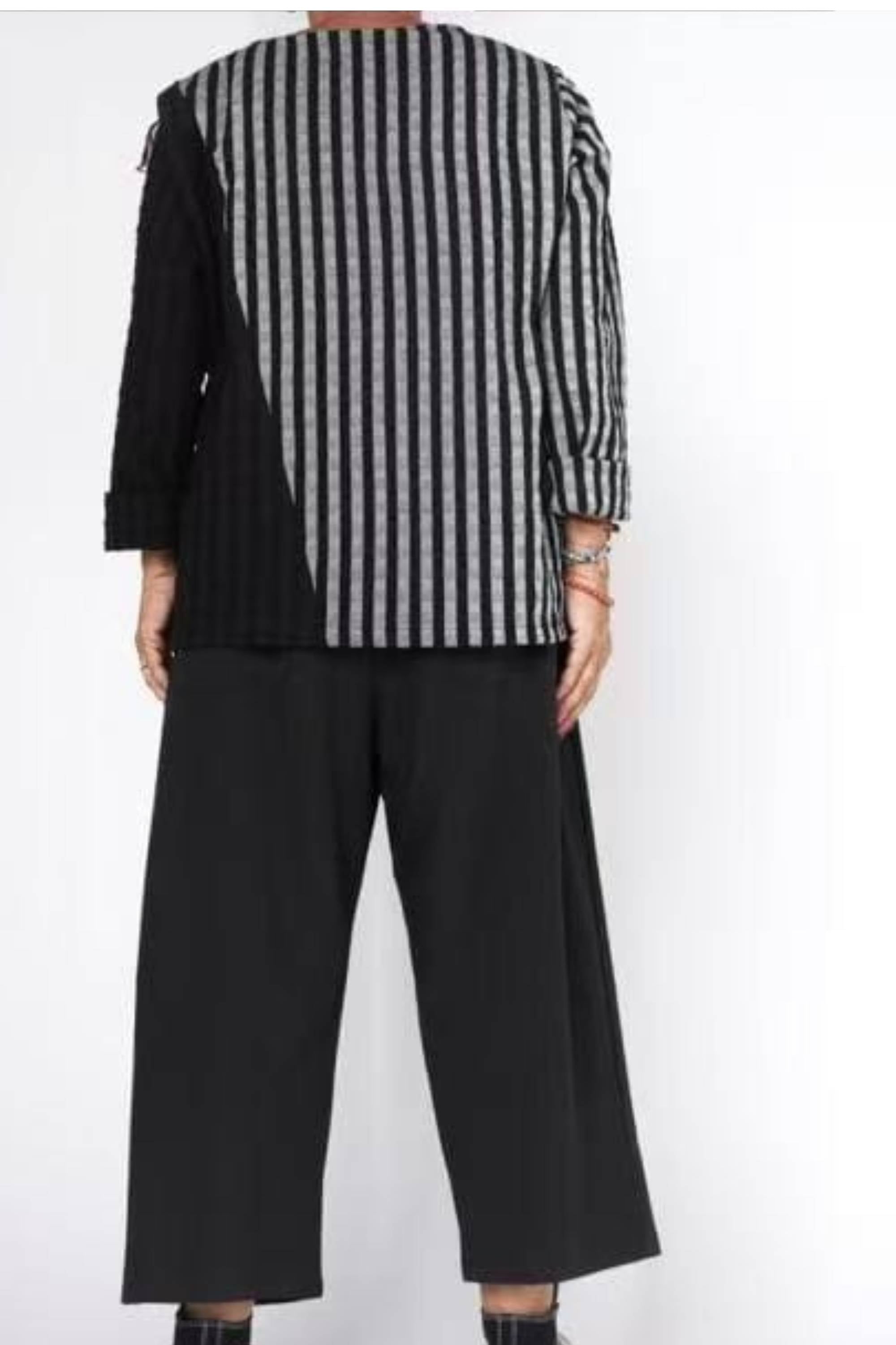 Top Wendy Trendy Rayas Tul Flores