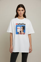 Camiseta Oversize Estampado Nutella  | Nefelibata