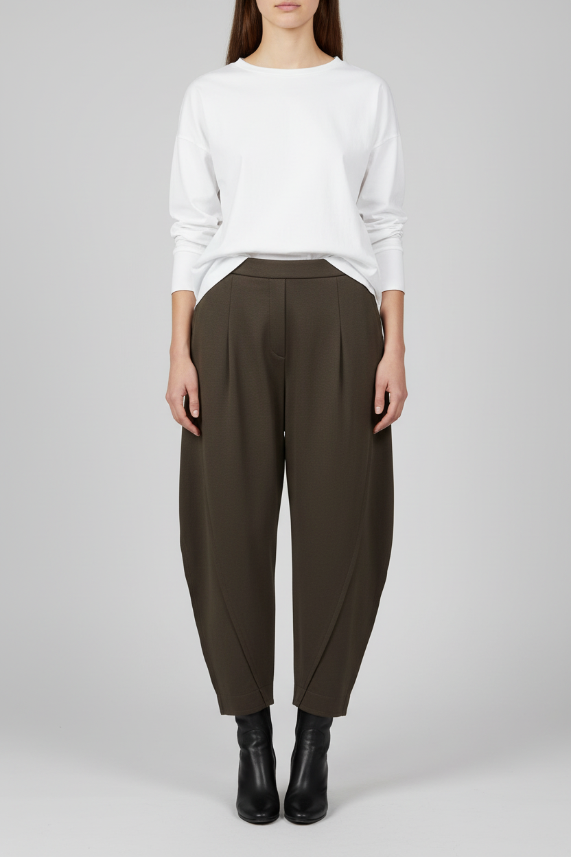 Pantalón Pitillo Punto Milano Costuras Exteriores Wendy Trendy