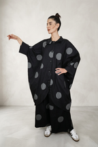 Camisa guardapolvo de lunares XL Nefelibata