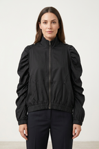 Chaqueta con mangas fruncidas Nefelibata