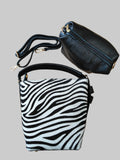 Bolso Bucket Cebra
