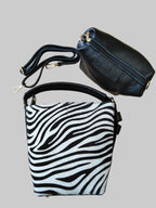 Bolso Bucket Cebra