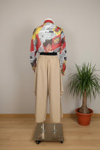 Bomber Crop Transparente Comic