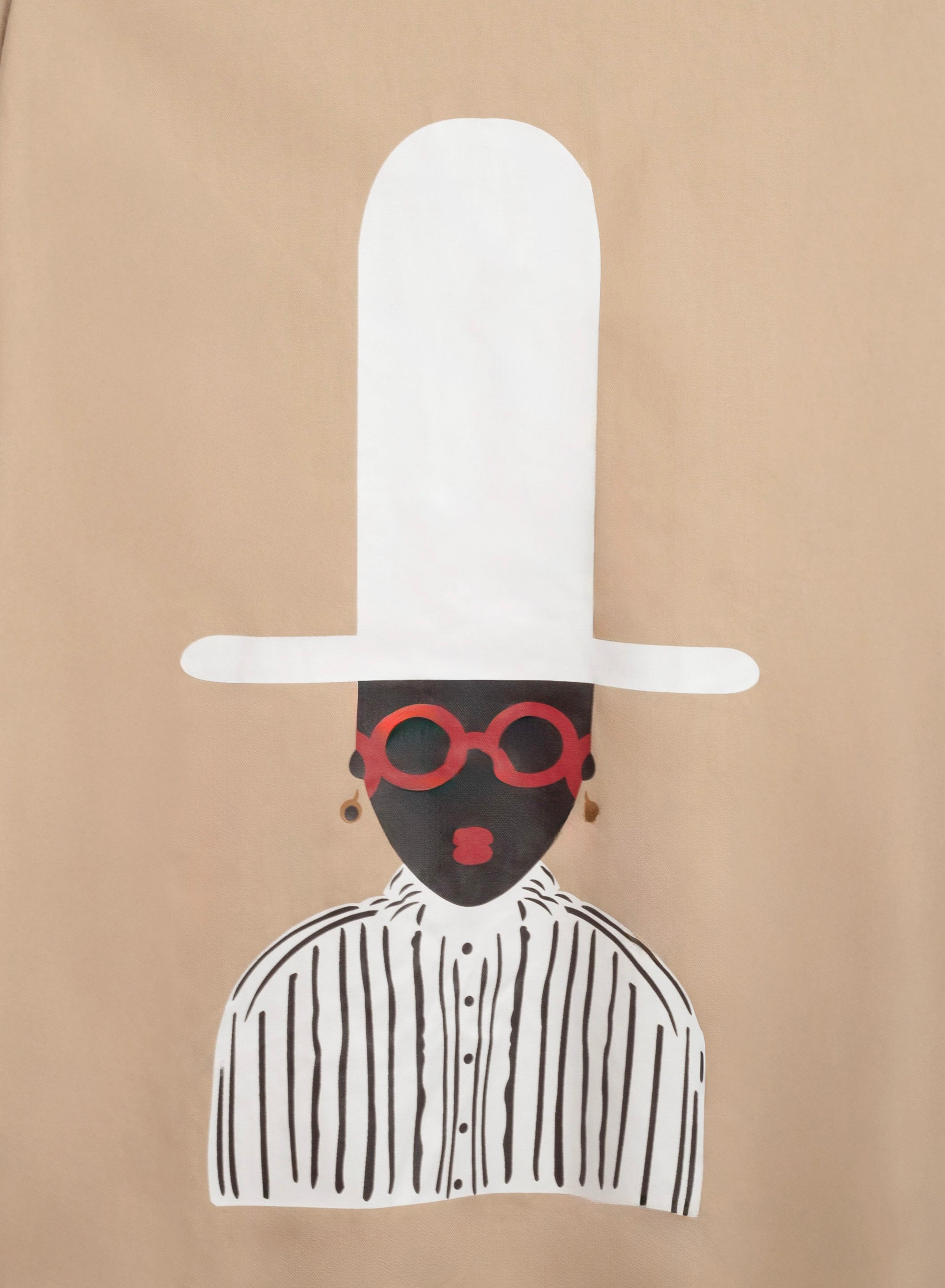 Blazer Oversize Parche Artístico - jot_madrid