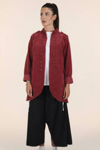 Chaqueta Wendy Trendy de Doble Hilera de Botones