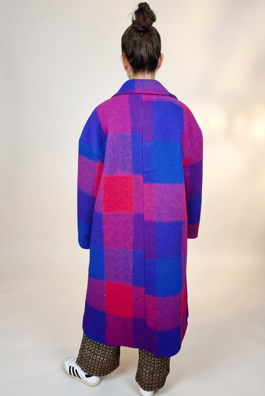 Abrigo largo multicolor Yolykke