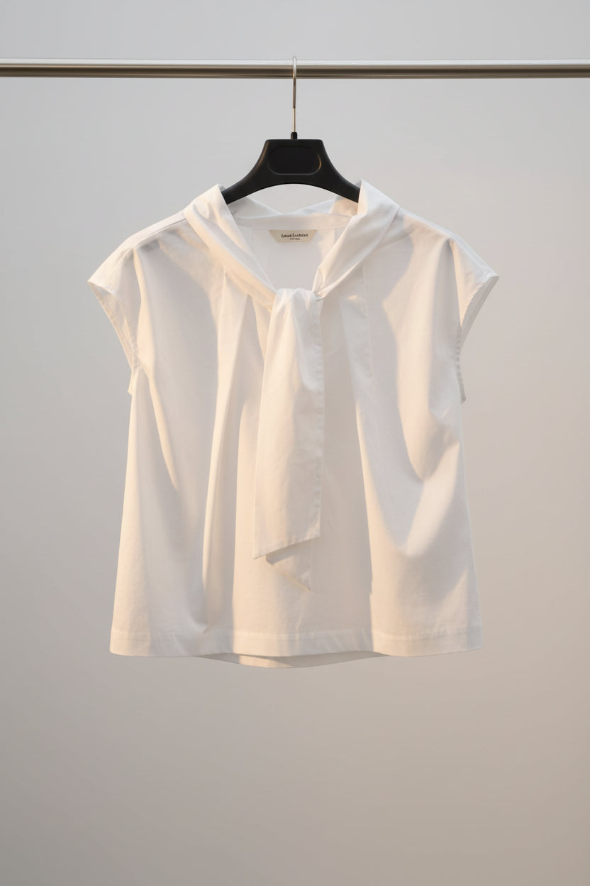 Blusa Plisada con Lazo Wendy Trendy
