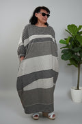 Robe Ballon Rayures Wendy Trendy