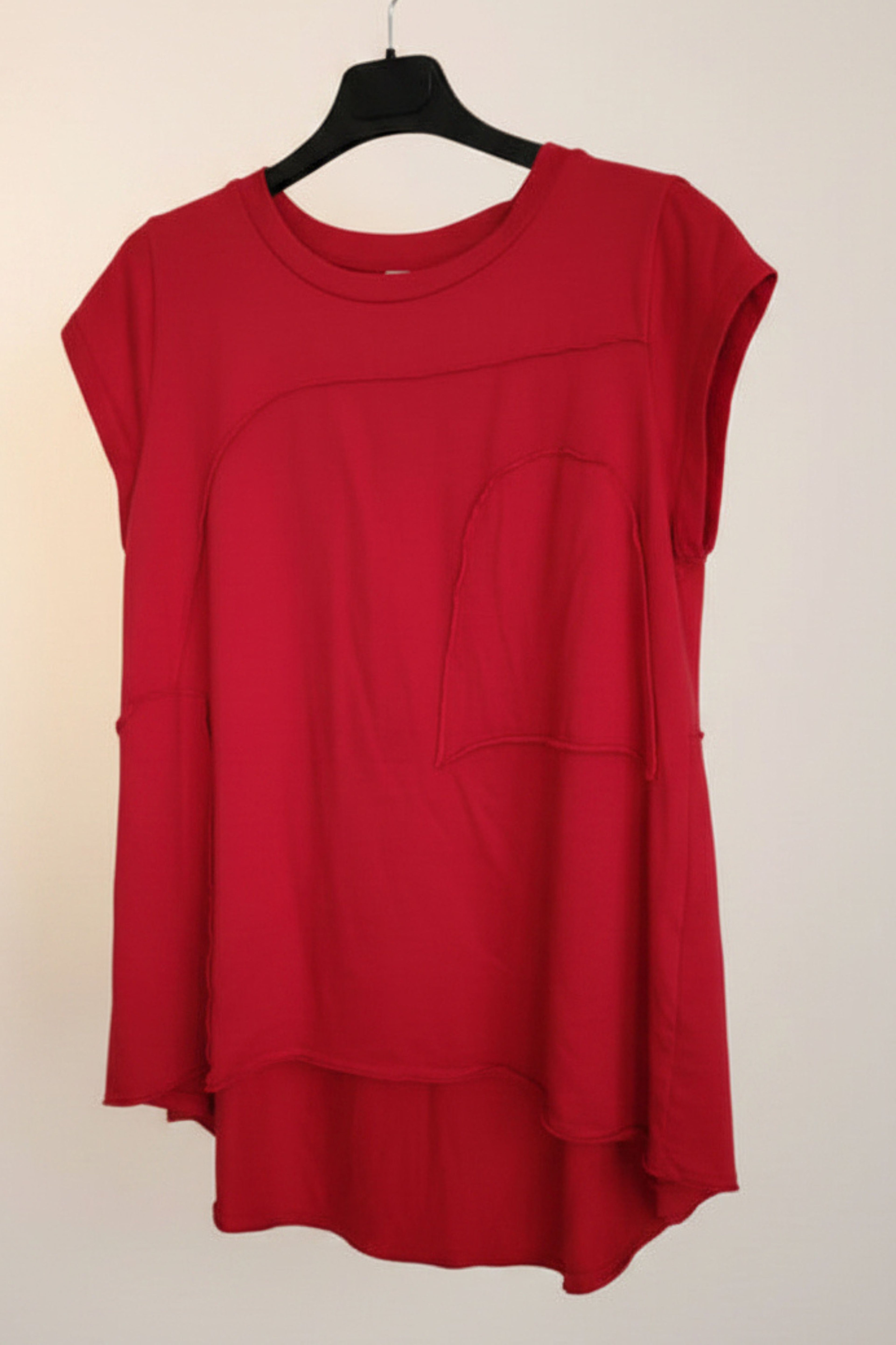 Camiseta Bolsillos Superpuestos