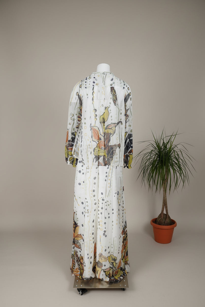Conjunto 3 Piezas Estampado Ciervo Floral - Nefelibata