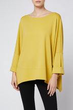 Top Neopreno Fino Bajo Asimétrico Puño Vuelto | Wendy Trendy