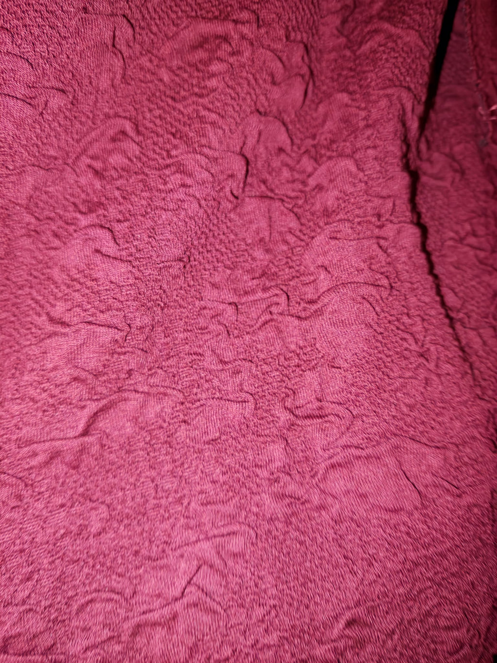 Chaleco Largo Jacquard Crinkle Cremallera Asimétrica | Wendy Trendy