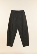 Pantalón Wendy Trendy de Raya Fina y Cintura Elástica