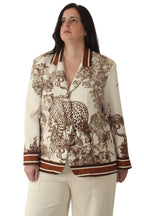 Blazer Leopardo Sabana Beige LYKKE