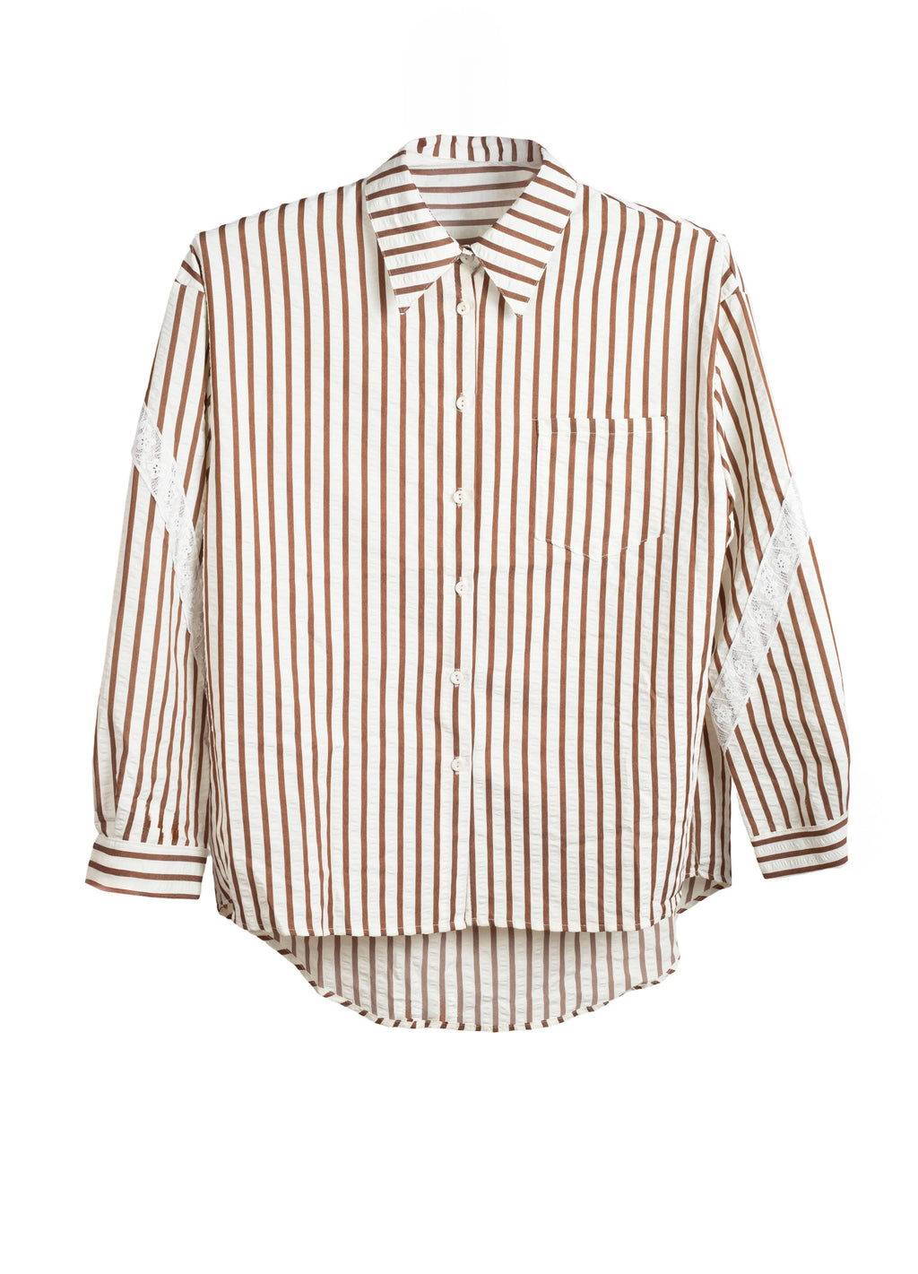 Camisa Rayas Texto Rojo Be The Best Version of You - Jot_Madrid LYKKE