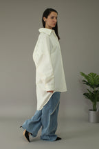 camisa jot_milano tipo globo con lunares en los hombros interior LYKKE