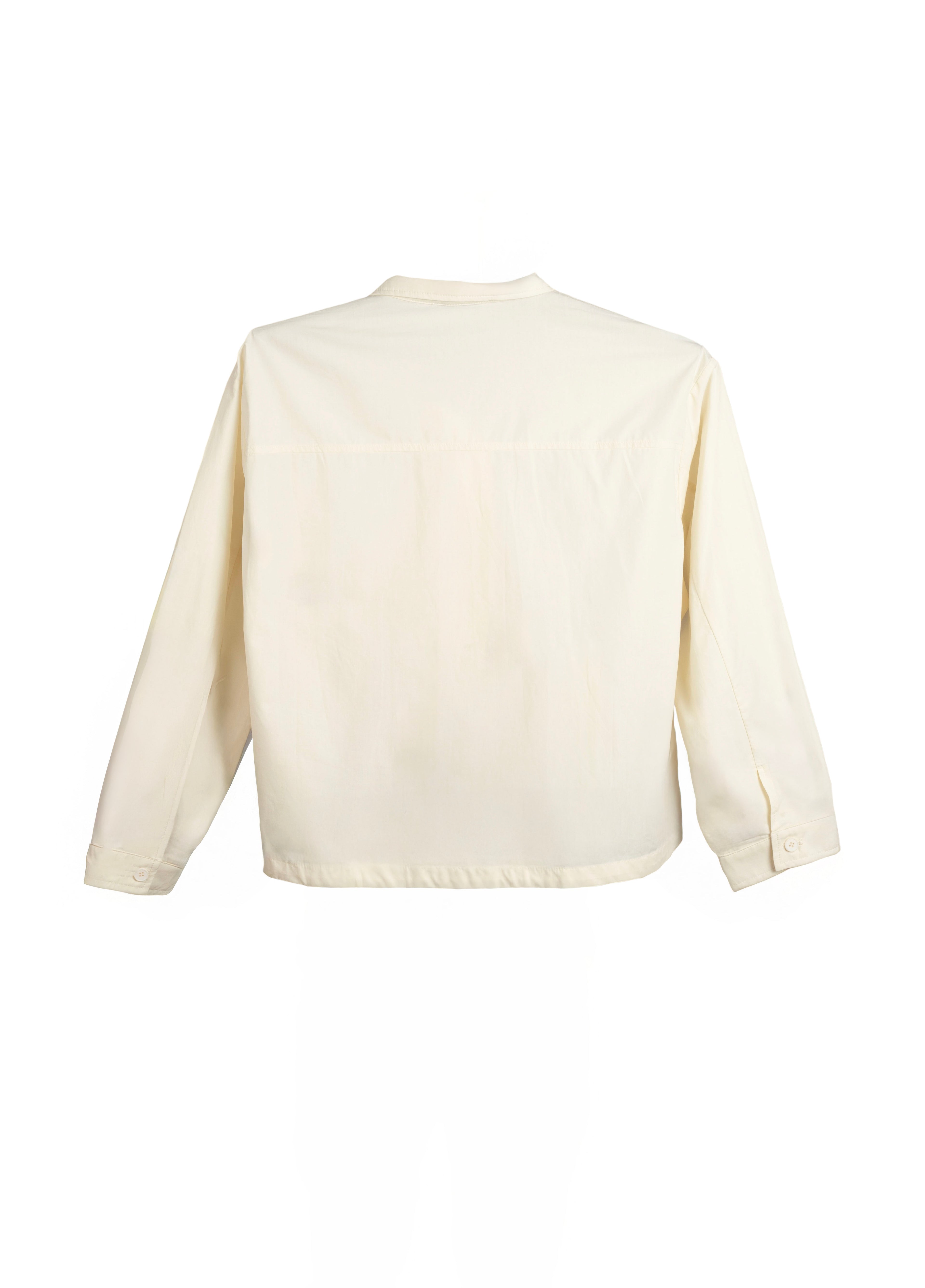 Chaqueta con detalles costuras cosidas en beige de jotmadrid LYKKE