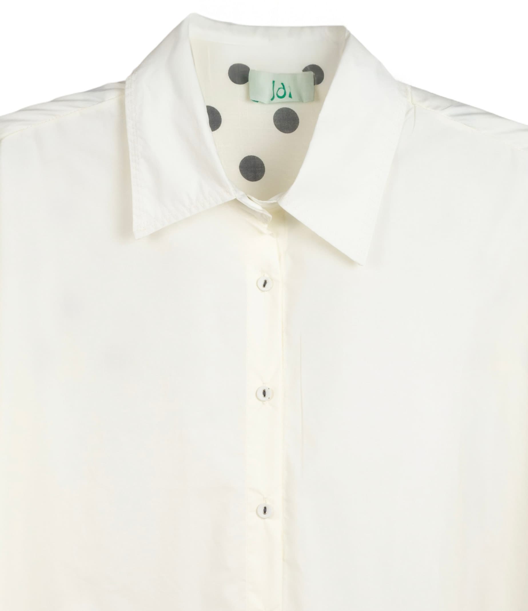 camisa jot_milano tipo globo con lunares en los hombros interior LYKKE