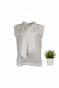 camisa con lazo en el cuello de wendy trendy