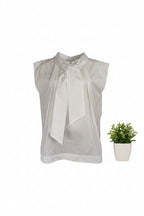 camisa con lazo en el cuello de wendy trendy