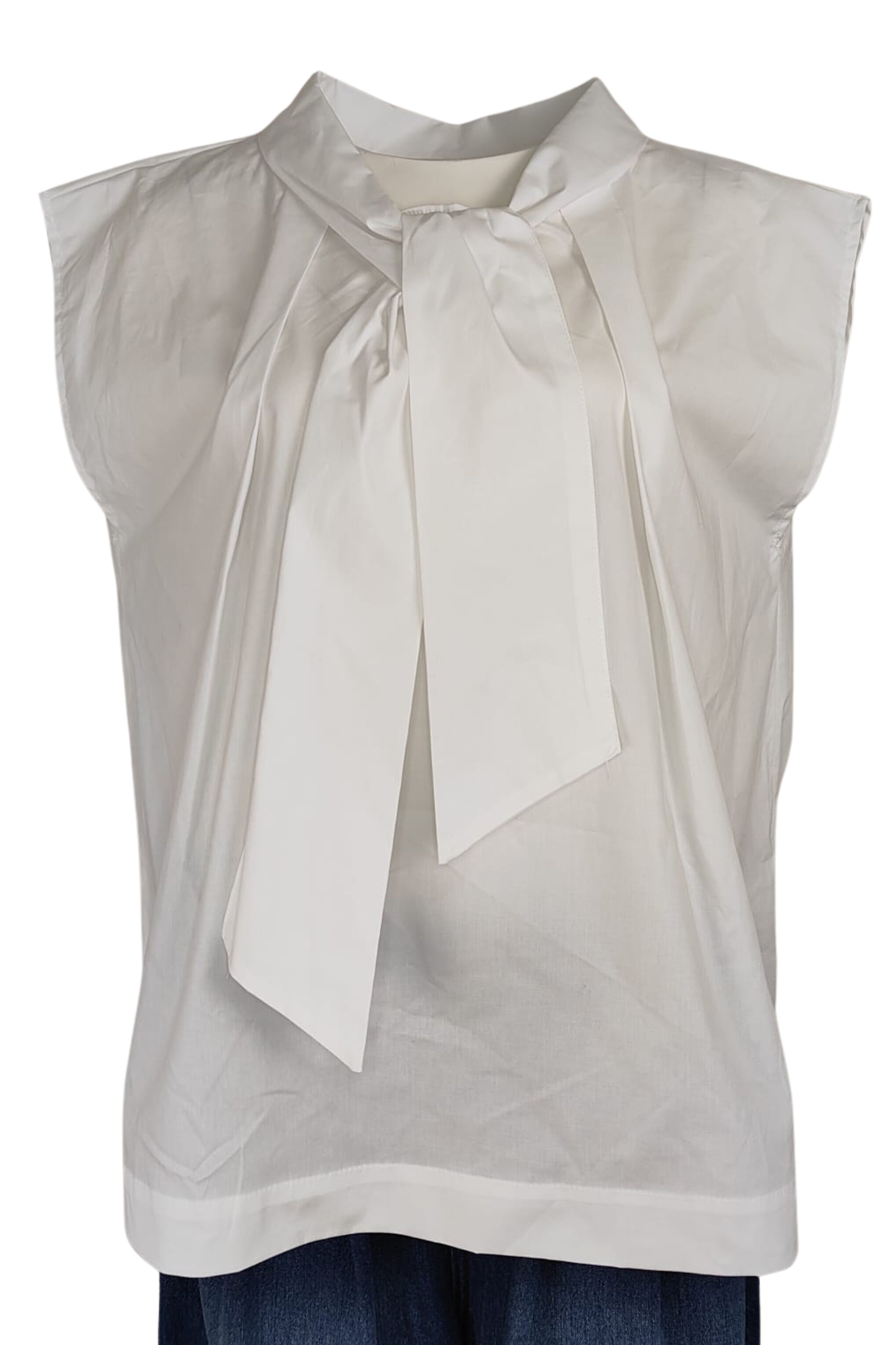 camisa con lazo en el cuello de wendy trendy