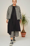 camisa wendy trendy vichy negro manga japonesa