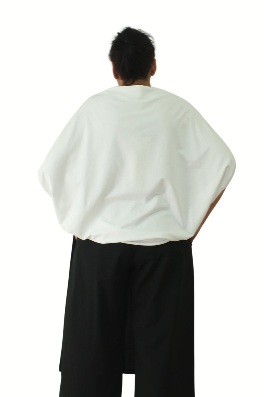 camiseta murciélago de Wendy trendy blanca