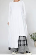 camiseta wendy trendy larga con bolsillos