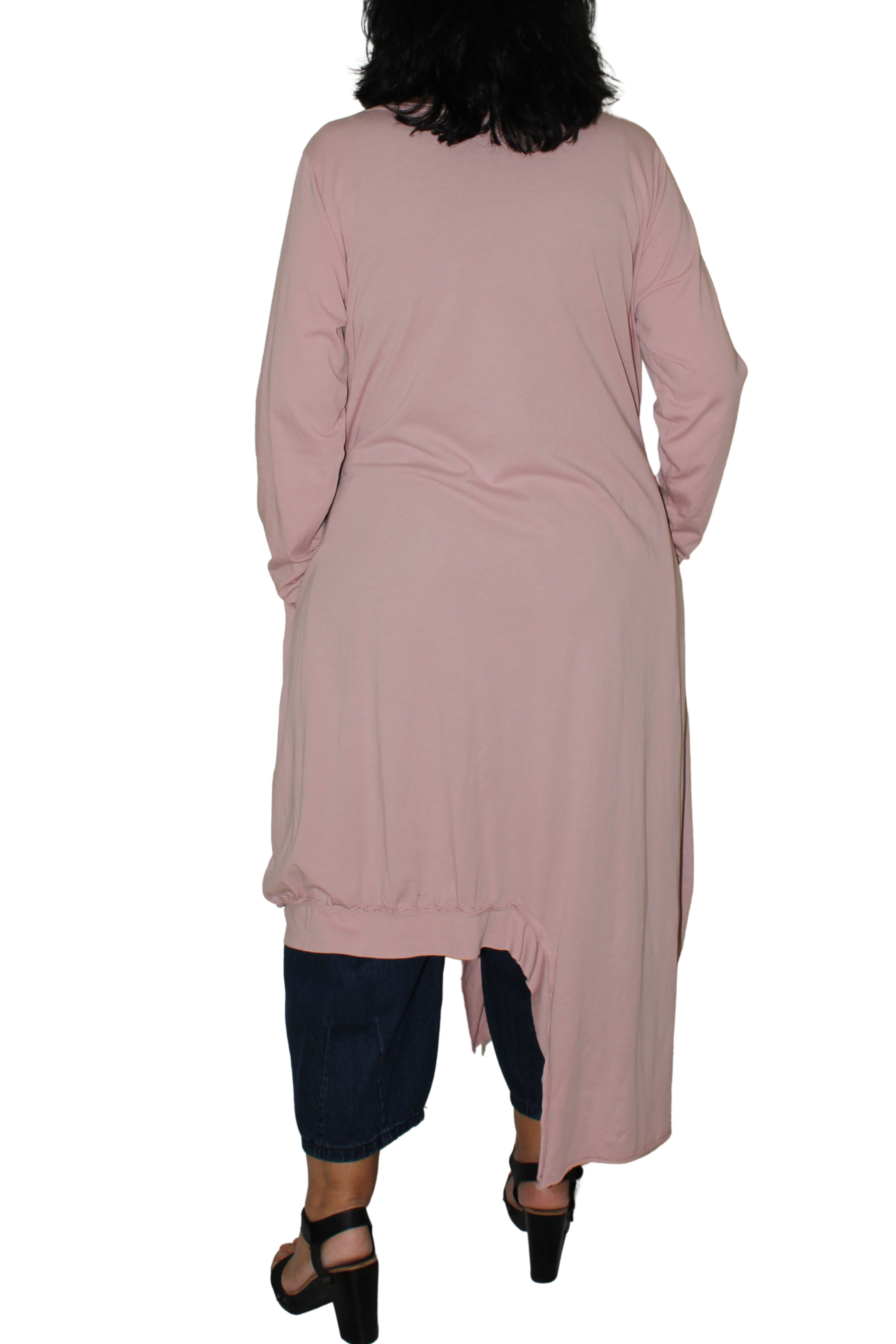 camiseta wendy trendy rosa aimetrica larga