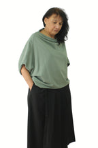 camiseta murciélago de Wendy trendy verde