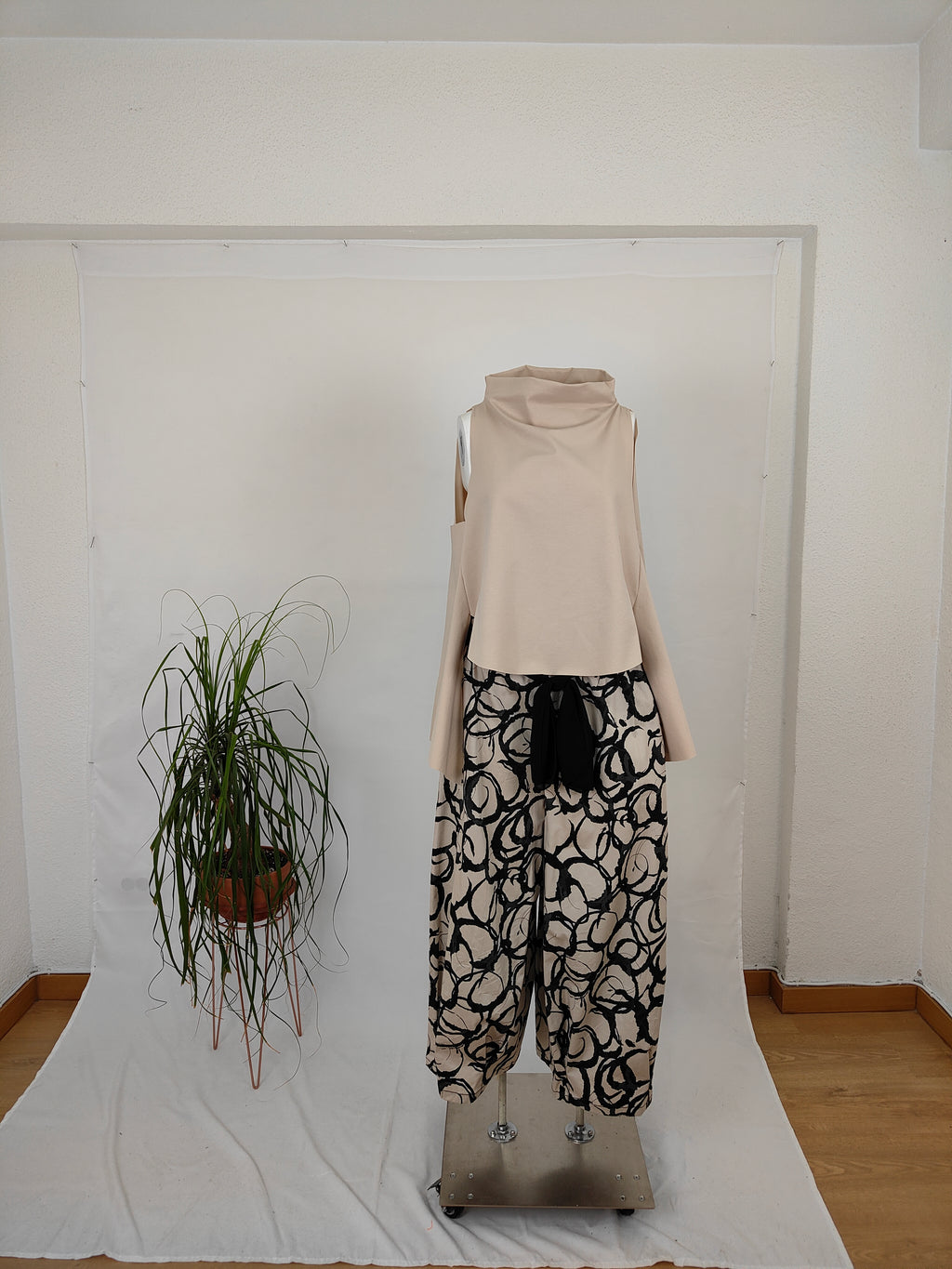 chaleco de wendy trendy beige 