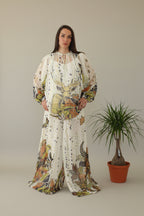 Conjunto 3 Piezas Estampado Ciervo Floral - Nefelibata