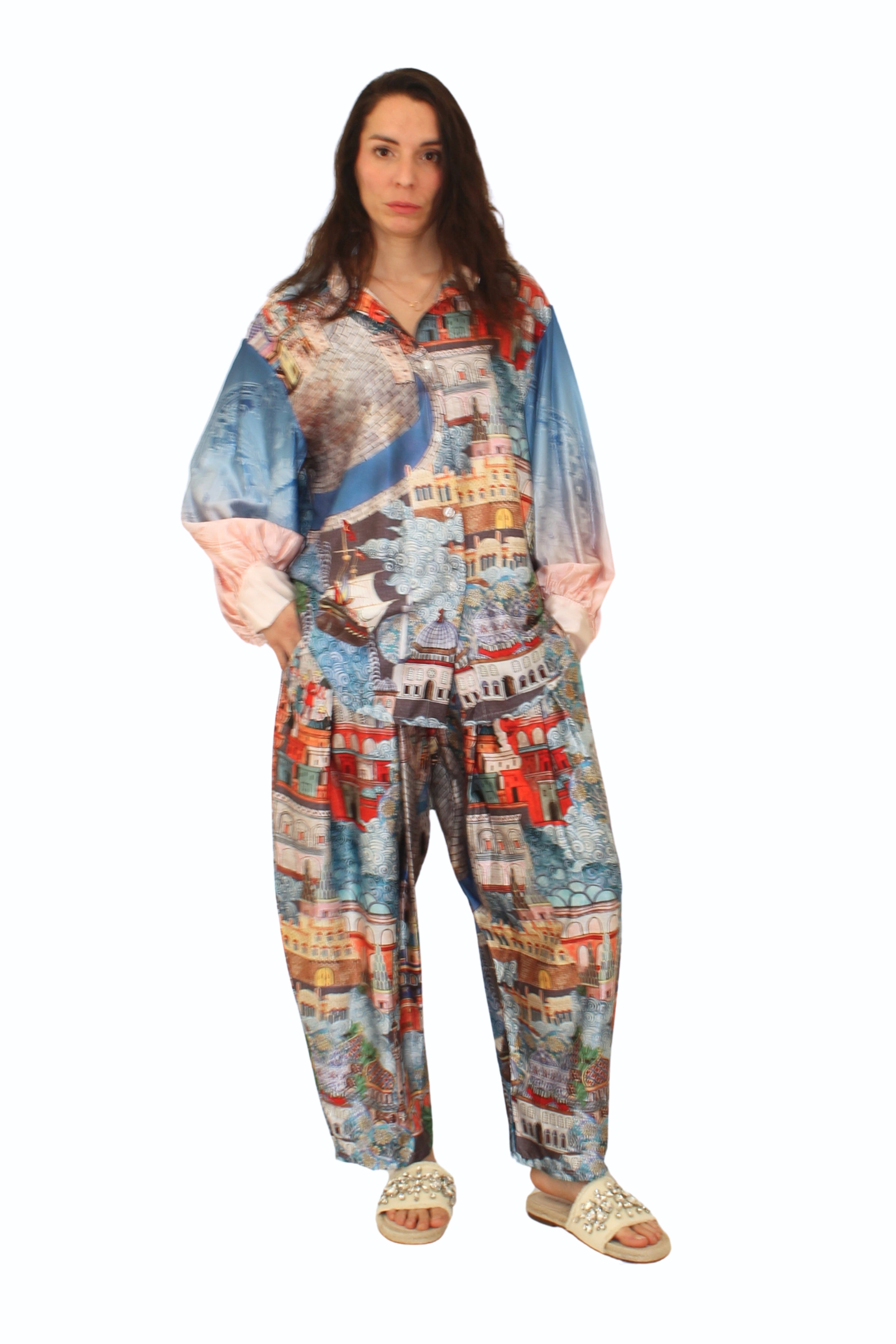 conjunto dos piezas pijamero de nefelibata LYKKE