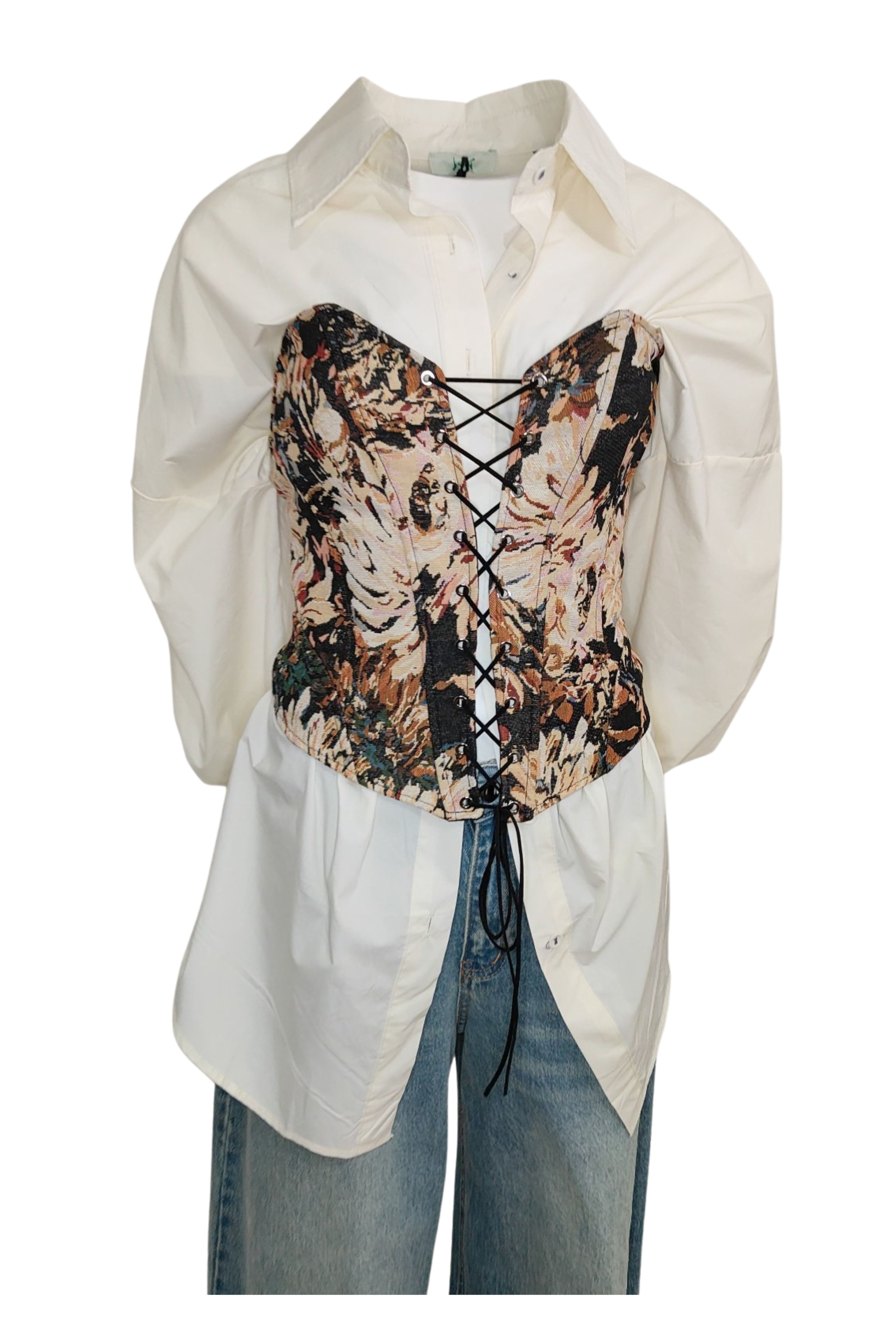 corsé de jot_madrid estampado floral | YOLYKKE