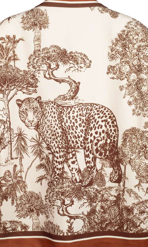 Blazer Leopardo Sabana Beige LYKKE